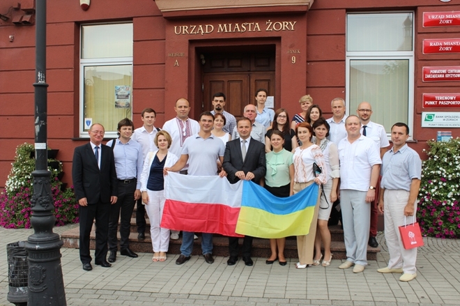 Delegacja z Ukrainy odwiedziła Żory, UM Żory