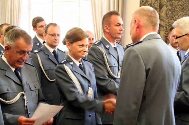 Święto Policji w Żorach: awanse dla 38 funkcjonariuszy, KMP Żory