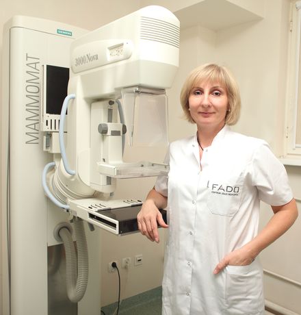 Bezpłatna mammografia na żorskim Rynku dla pań w wieku 40-75 lat, archiwum
